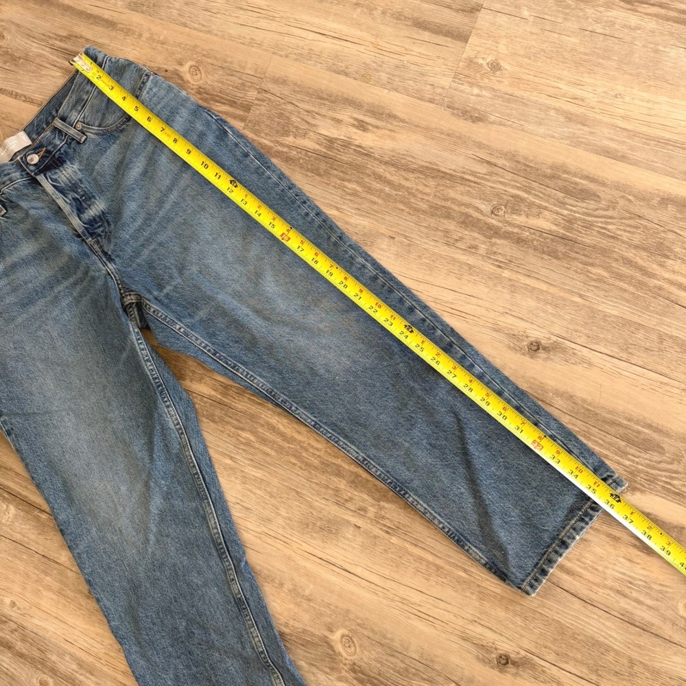 NWT Everlane The '90s Cheeky Jean Vintage Mid Blue Organic Cotton Ankle Size 30 - Picture 8 of 11